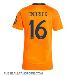 Real Madrid Endrick #16 Replik Auswärtstrikot Damen 2024-25 Kurzarm